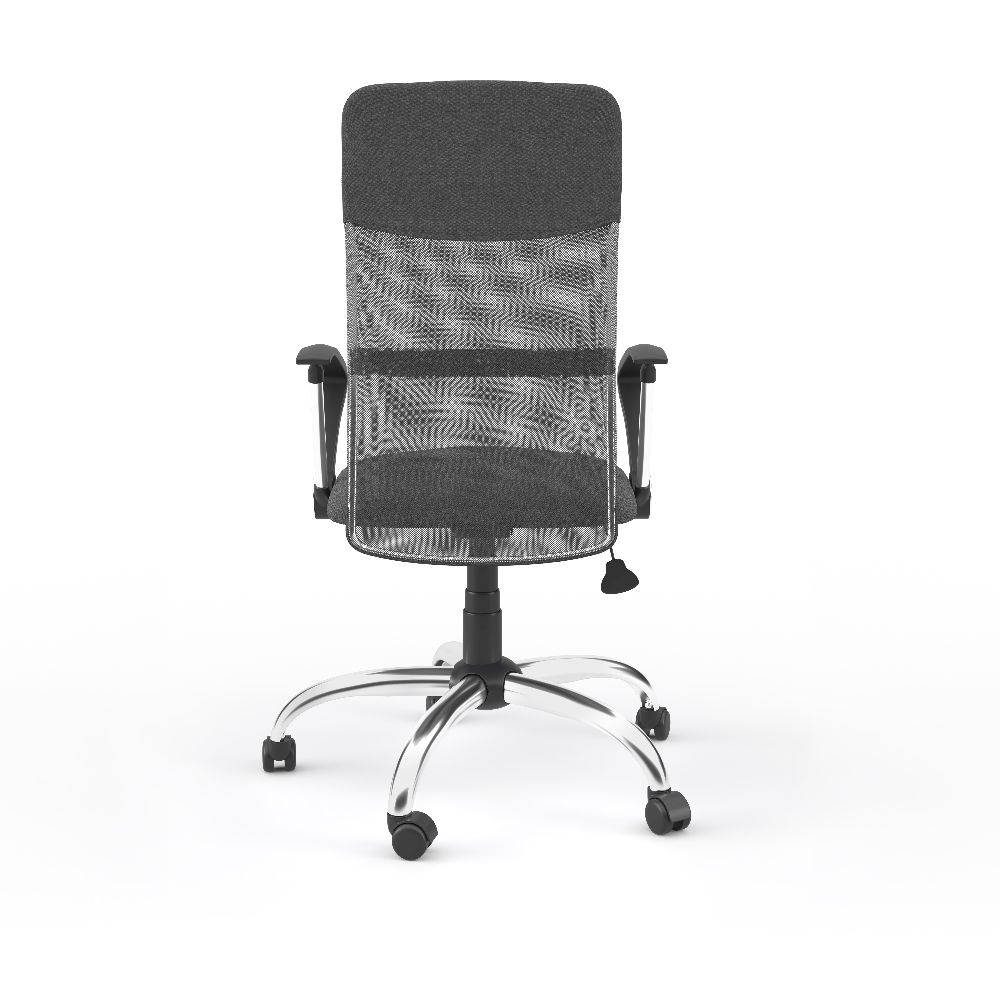 Product photograph of Alphason Orlando Grey Mesh Fabric Office Chair from Choice Furniture Superstore.